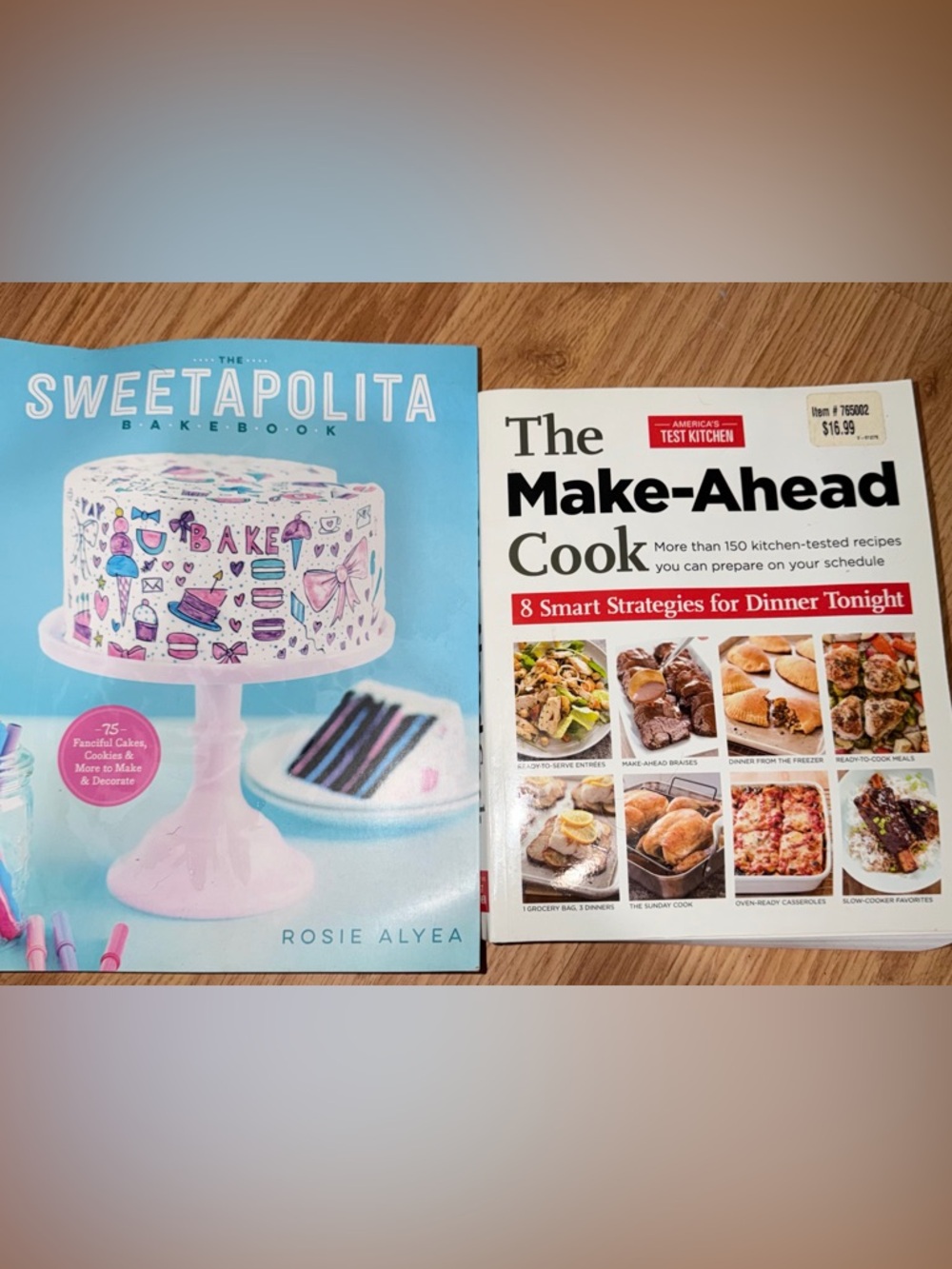Blue Cookbook - Tapolita Recipe Book
